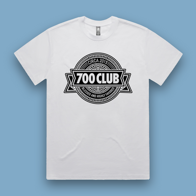 700 Club - White T-Shirt